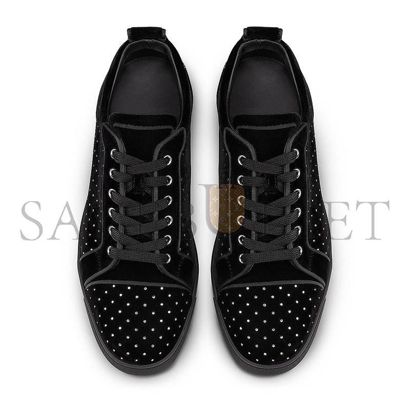 Chr1st1an louboutin l0vis junior suede sneakers 1240127bk1d
